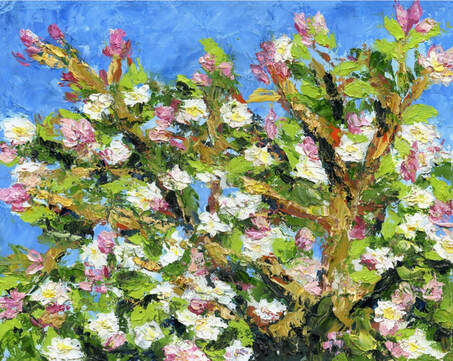 Blossom Oil Painting